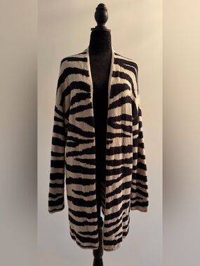 William Rast Open Front Sweater Jacket - Size Large.